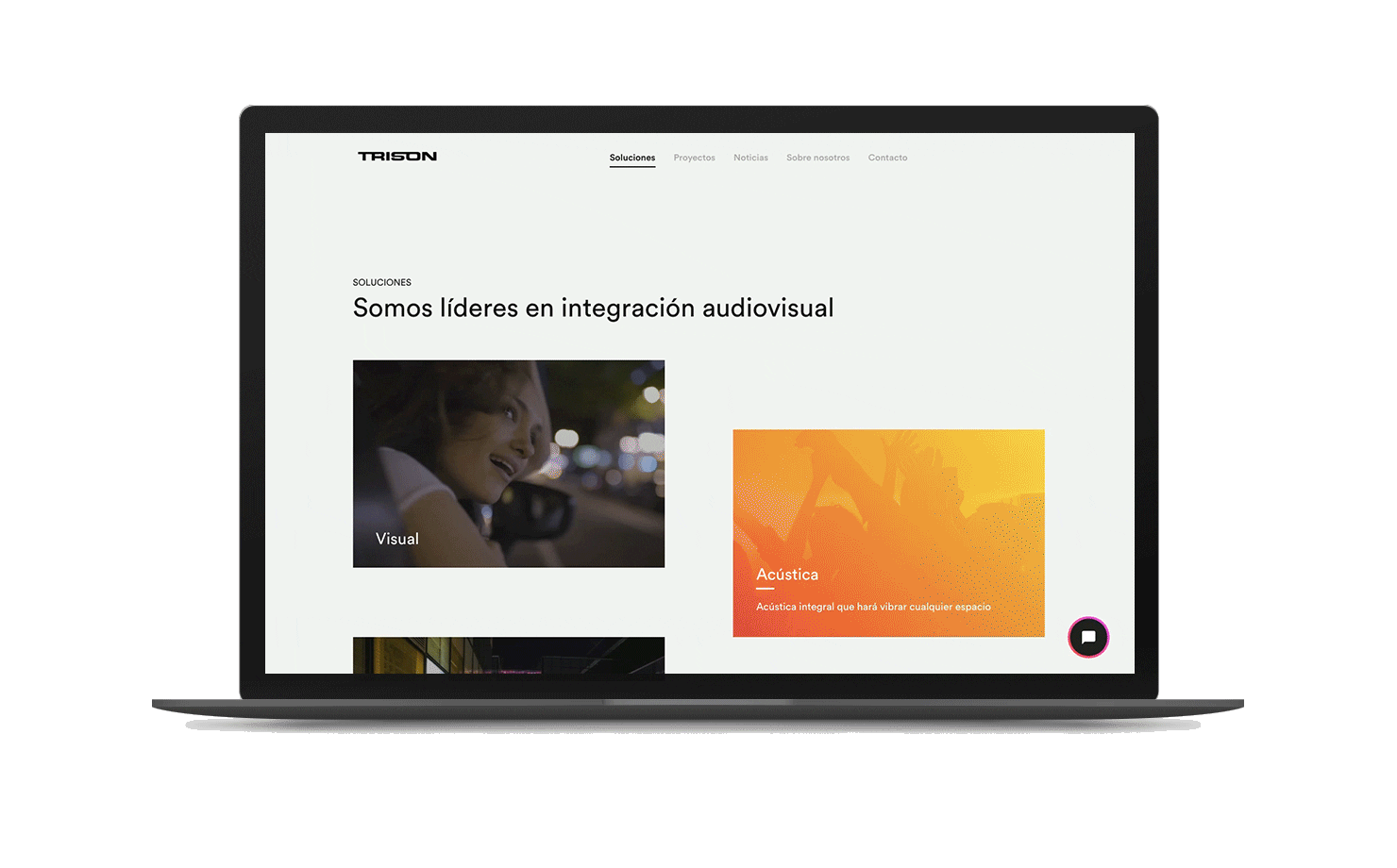 Digital branding and UX/UI for TRISON