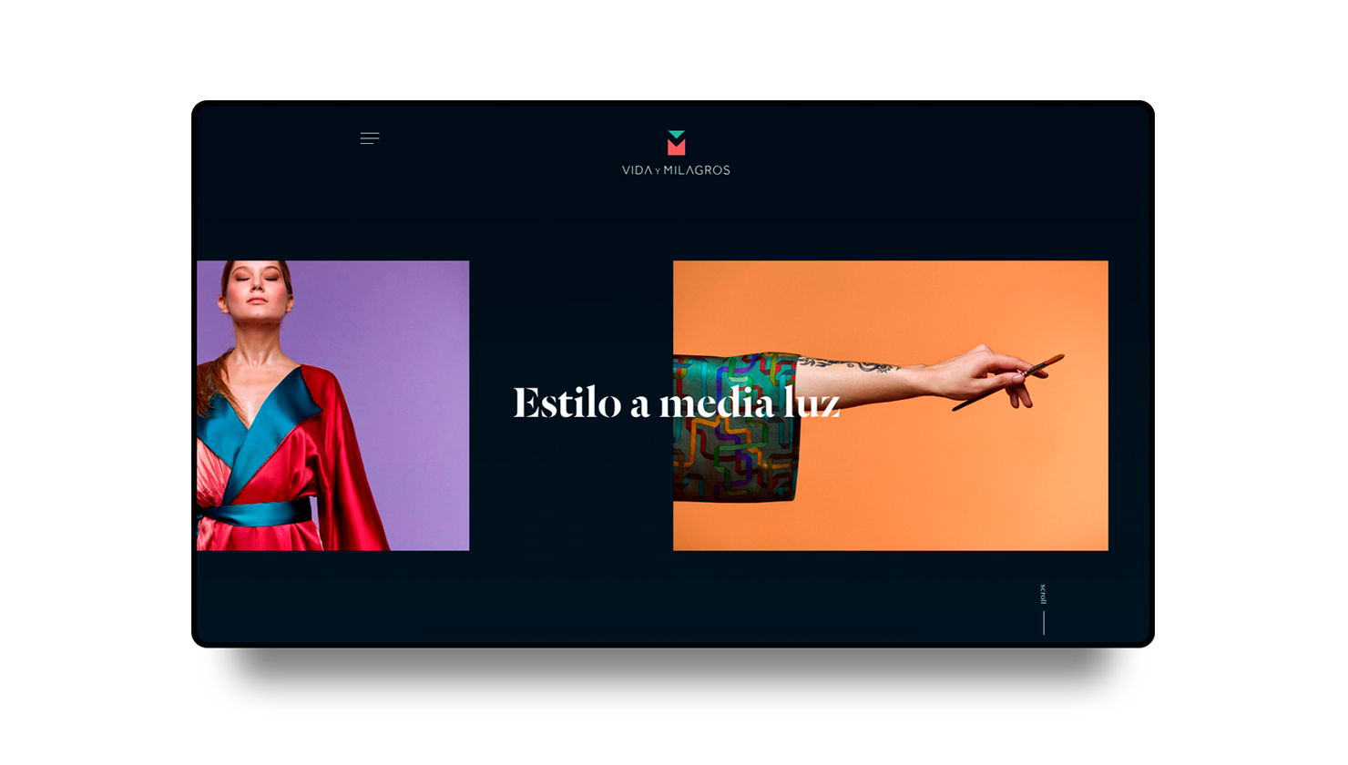 Estrategia, web y e-commerce para la firma de moda textil Vida y Milagros