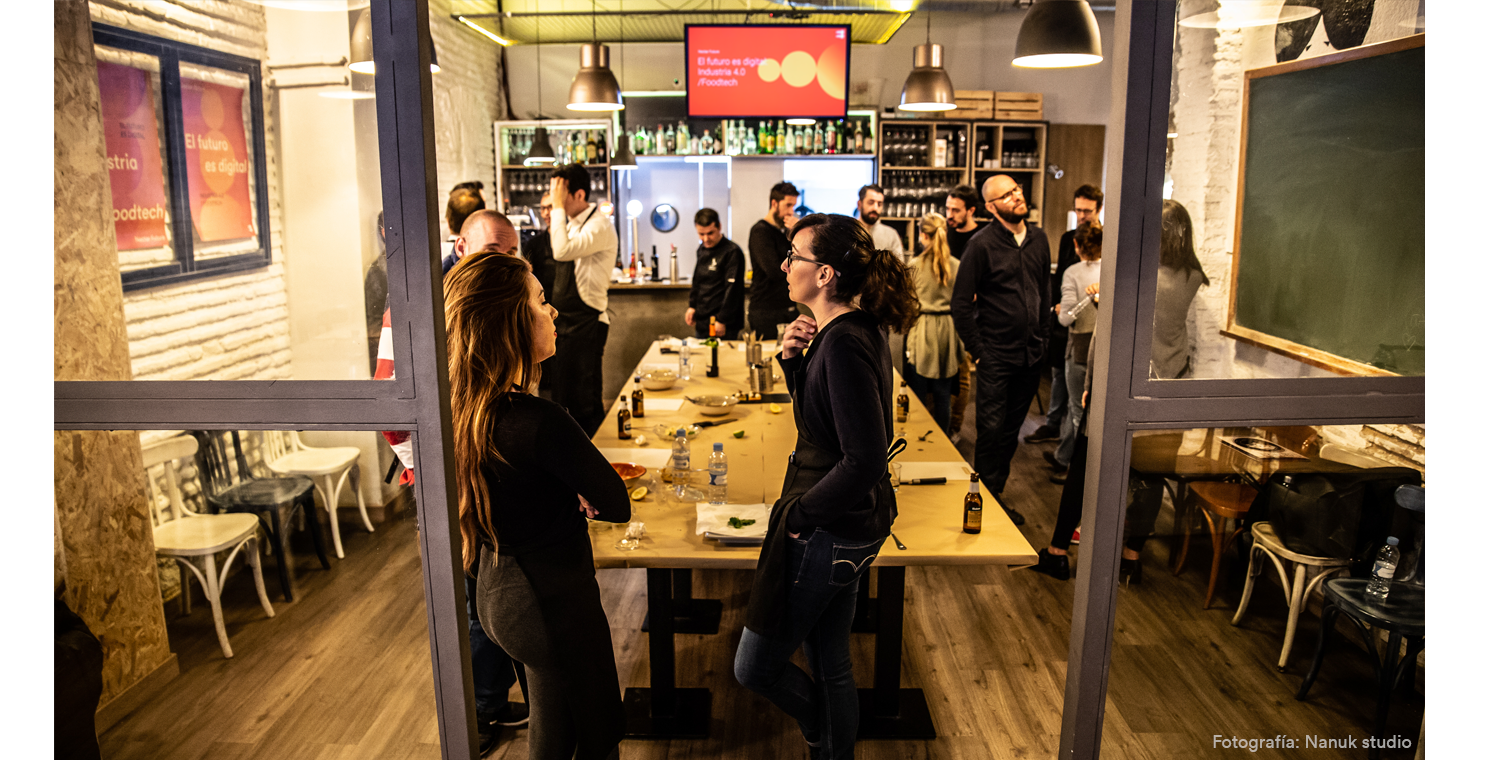 Nectar Future cocinando la innovación y el diseño en el centro de Valencia.