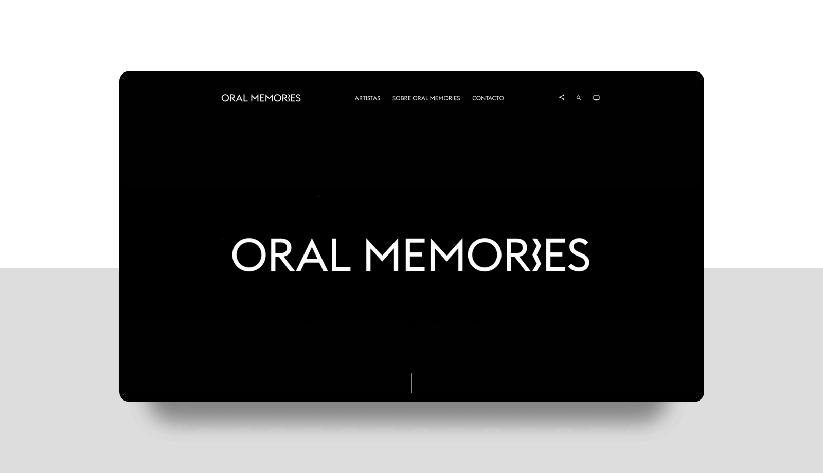 Oral Memories, a website of the Ministry of Culture for the promotion of art