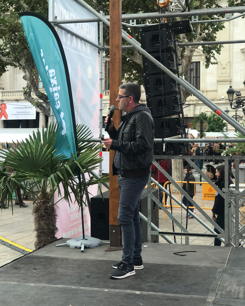 Soluciones contra el bullying en el València Startup Market 2019. Andrea App