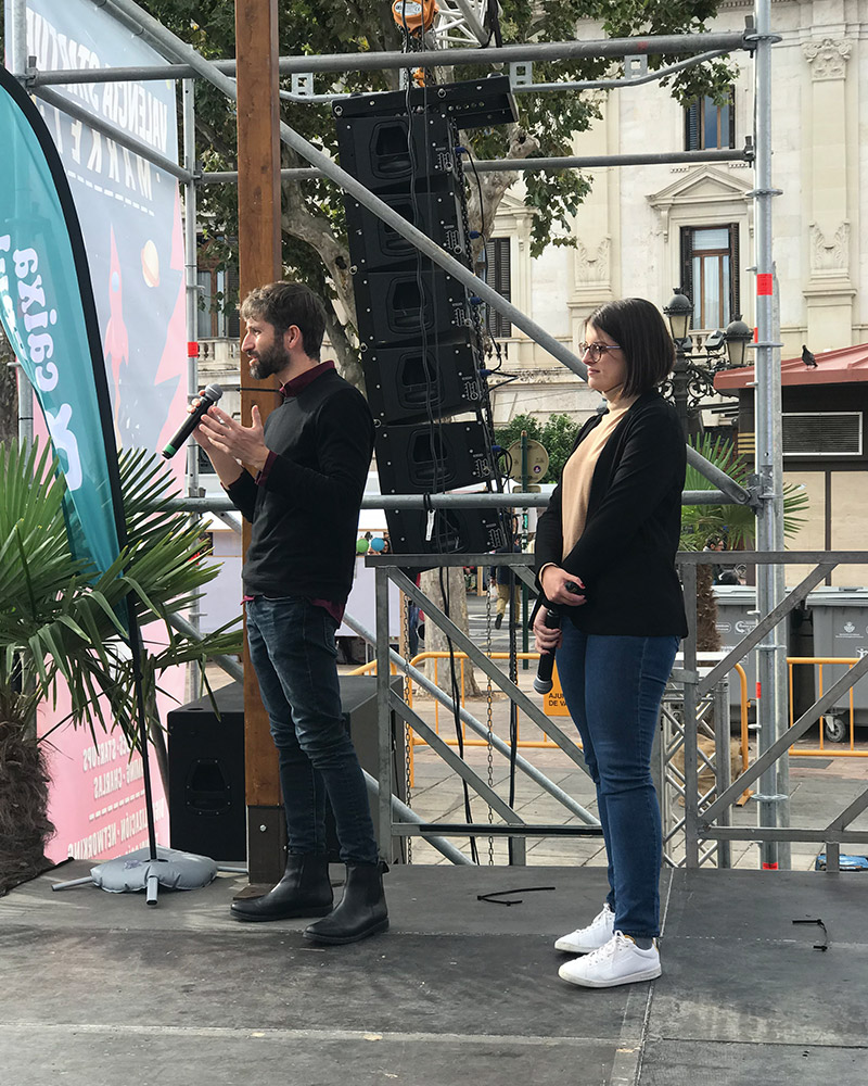 Solutions against bullying at the València Startup Market 2019. Andrea App