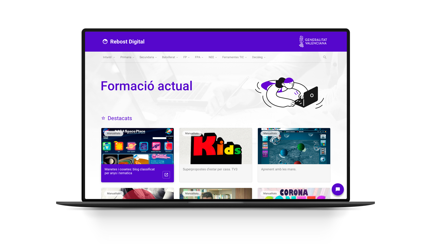 Rebost Digital, educación a distancia en tiempos de Covid19