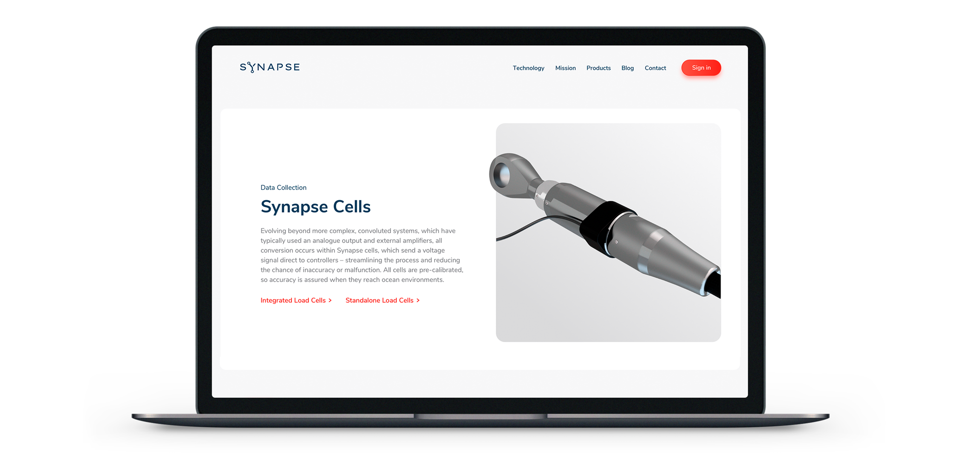 We launched the new Synapse website, the development of leading innovation products in the marine industry.